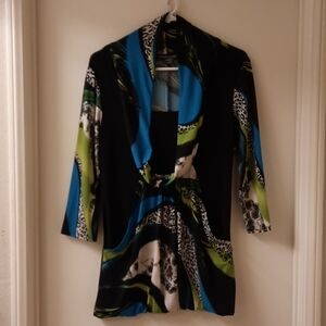 Vintage Frank Lyman Design Art to Wear Top